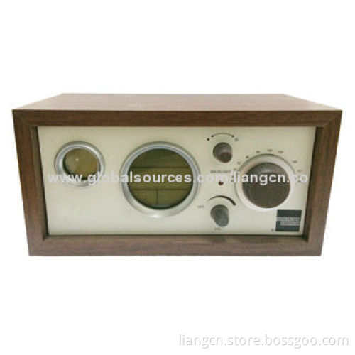 Multifunction Radio with Blue Backlight and Built-in AM Antenna